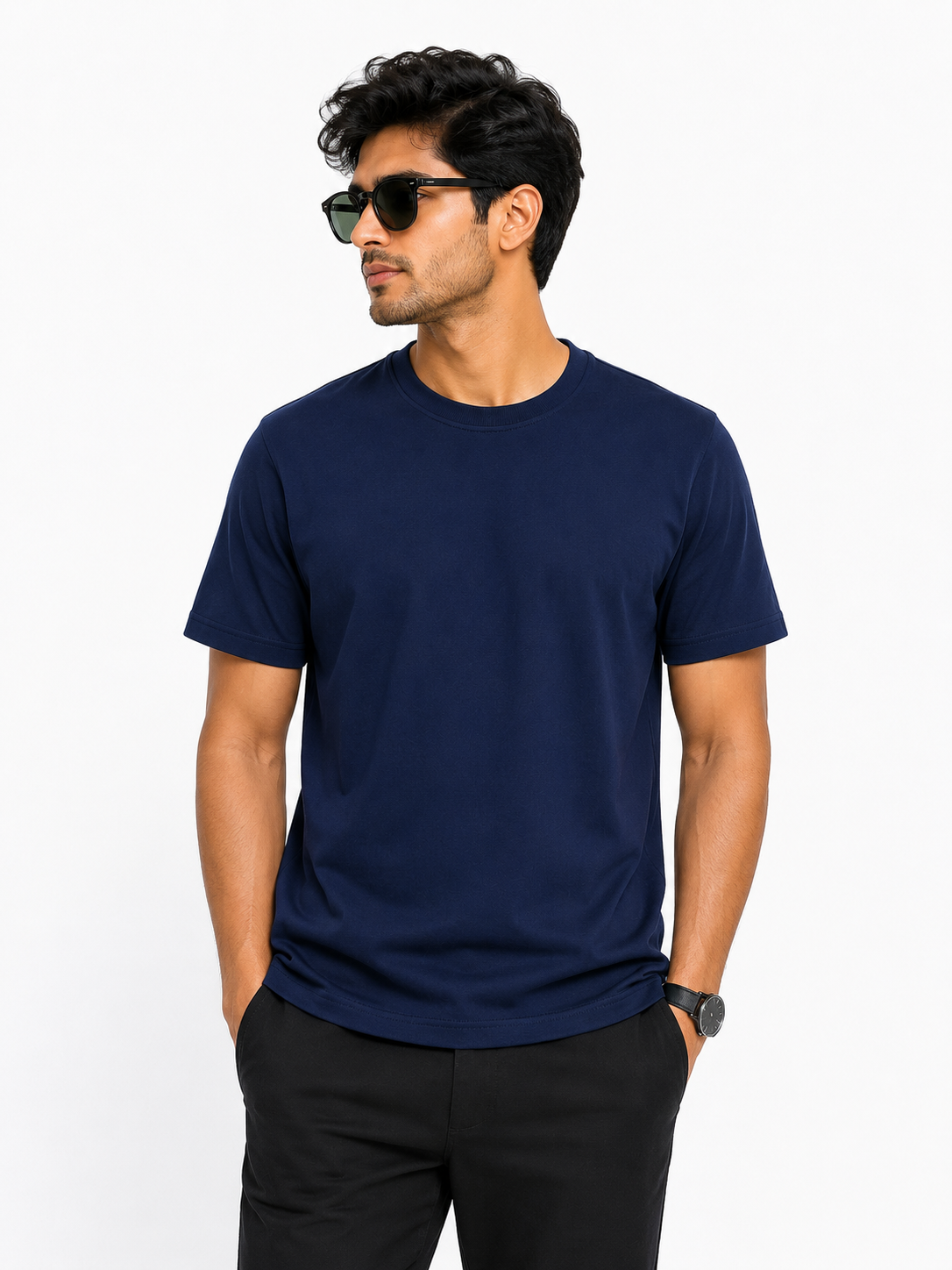 Plain Regular Bio Wash T-Shirt