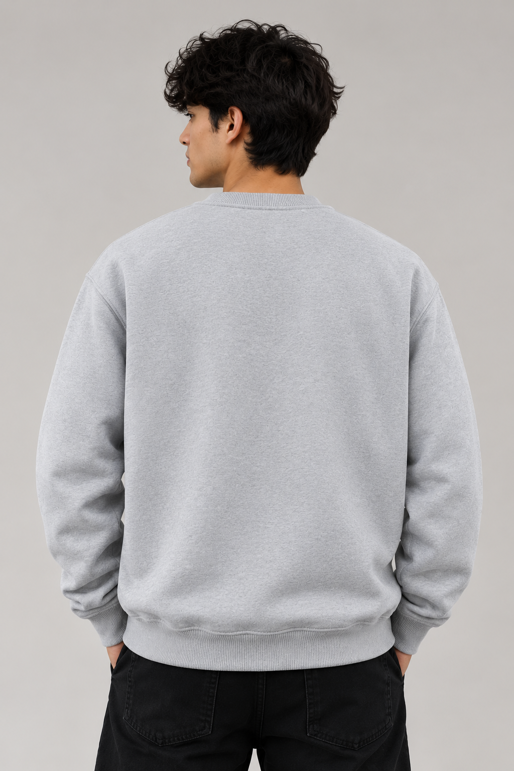 Premium Cotton Crewneck Sweatshirt | Plain Sweatshirt