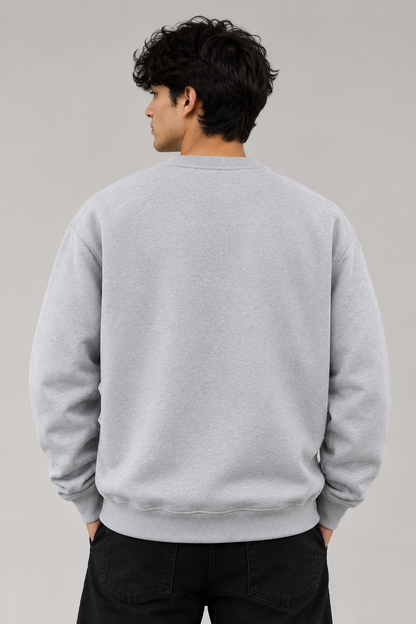 Premium Cotton Crewneck Sweatshirt | Plain Sweatshirt