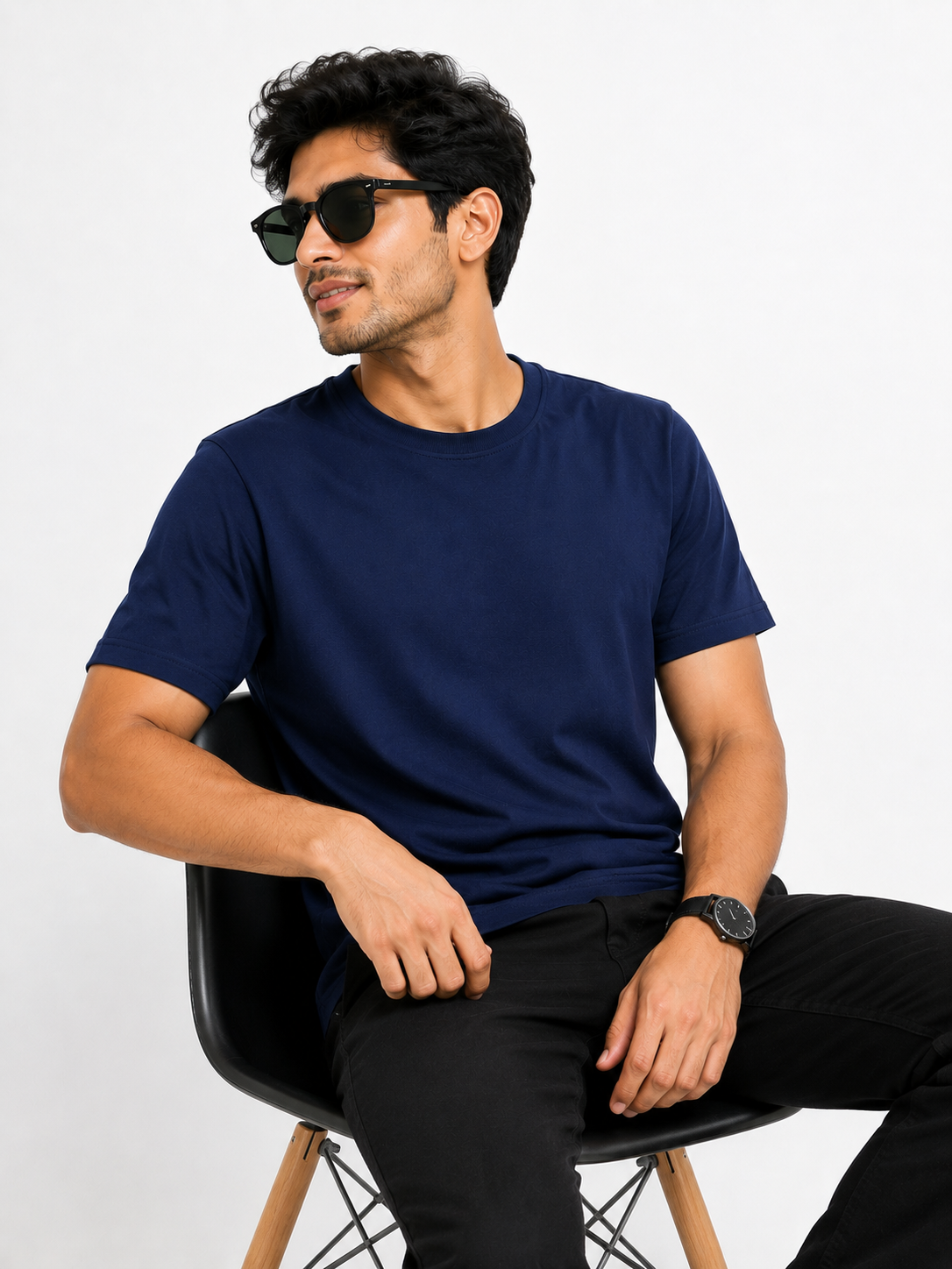 Plain Regular Bio Wash T-Shirt
