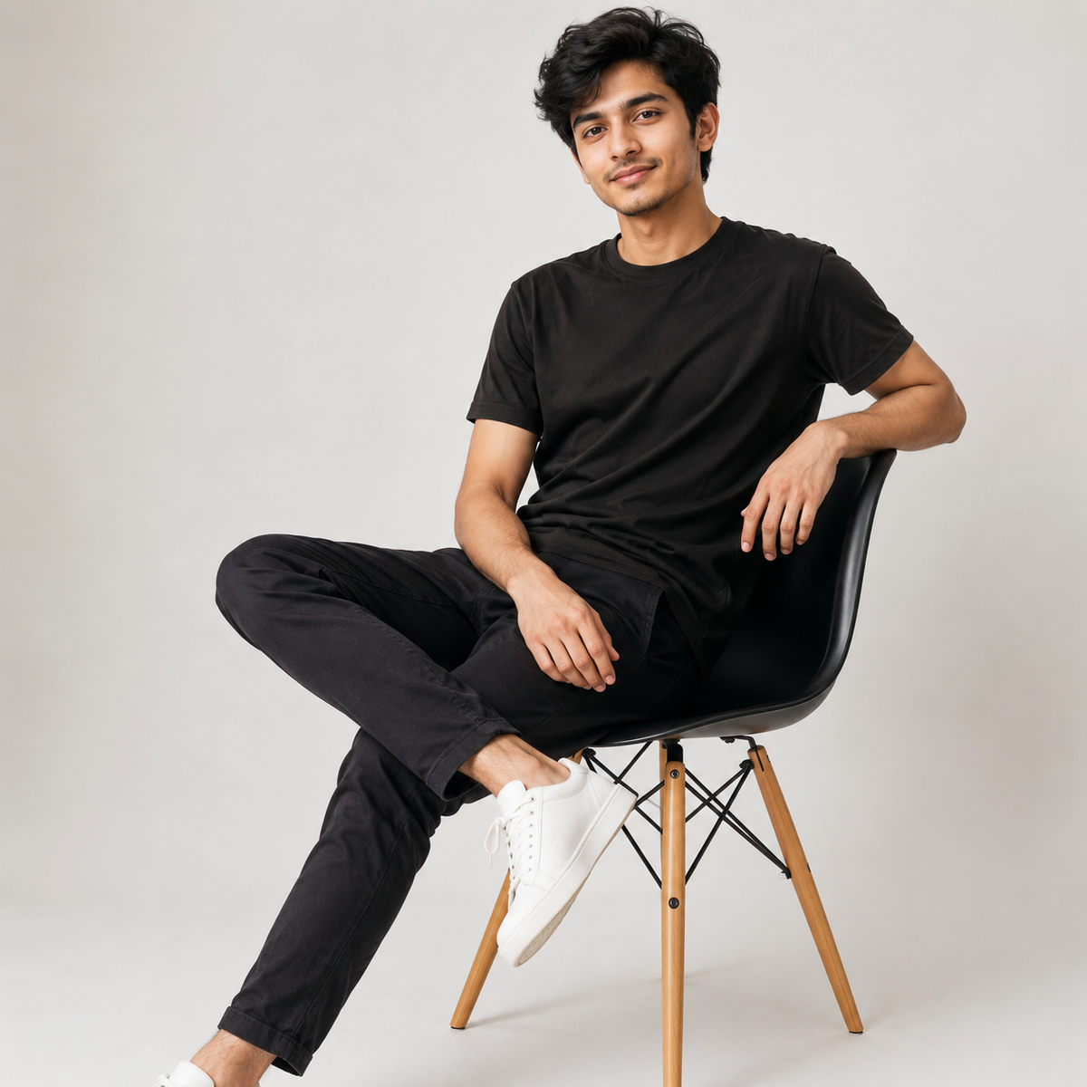 Plain Regular Bio Wash T-Shirt