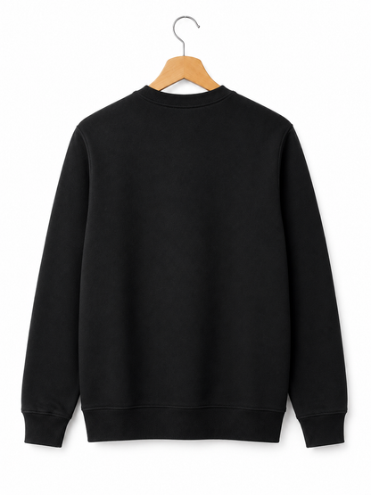 Premium Cotton Crewneck Sweatshirt | Plain Sweatshirt