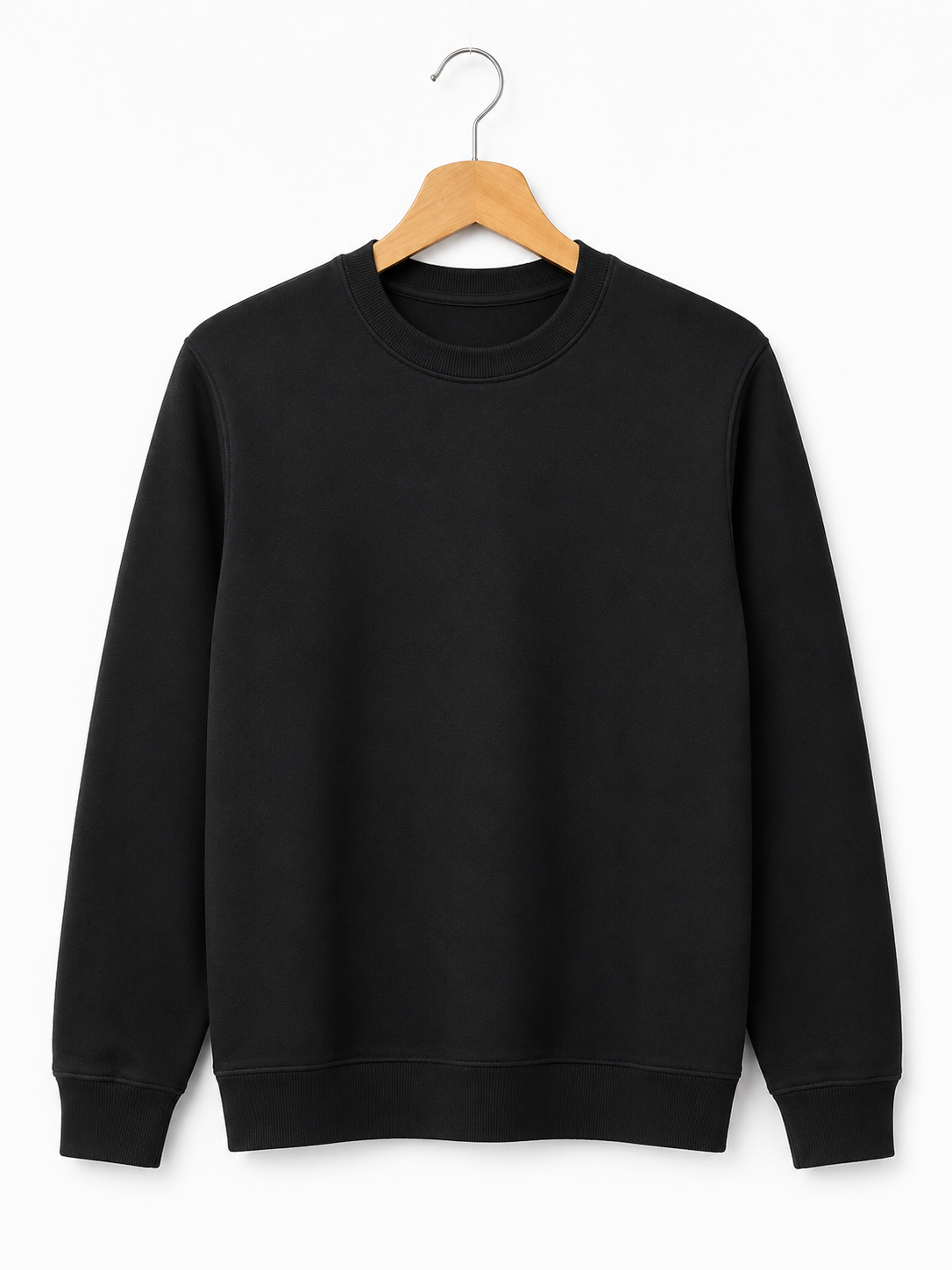 Premium Cotton Crewneck Sweatshirt | Plain Sweatshirt