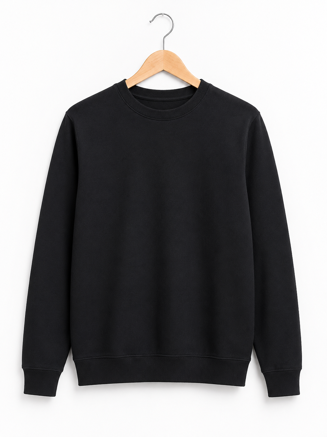 Premium Cotton Crewneck Sweatshirt | Plain Sweatshirt