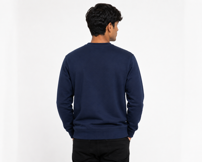 Premium Cotton Crewneck Sweatshirt | Plain Sweatshirt