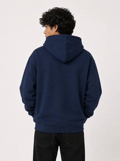 Premium Plain Cotton Pullover Hoodie | Winter Essential