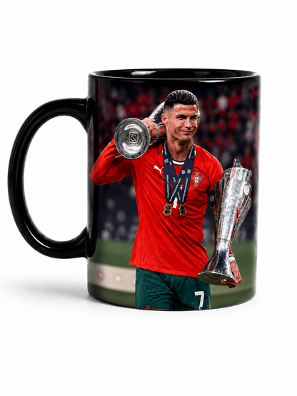 Premium Patch Mug 330ml | Personalized Photo & Name Print | Ceramic Coffee Mug