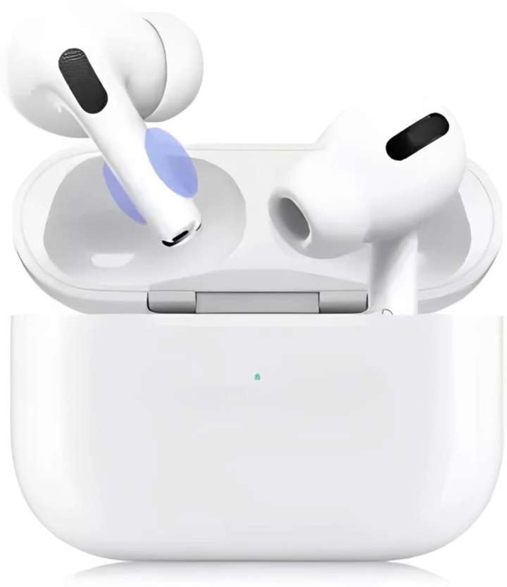 PRO 4 White wireless bluetooth earbuds (Truely wireless) Bluetooth Headset (White, True Wireless)