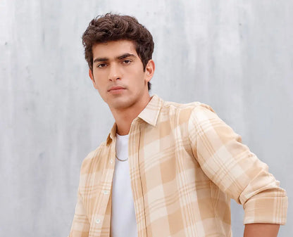 SHIRTZONE Men Checkered Casual ( Multicolor Shirt)